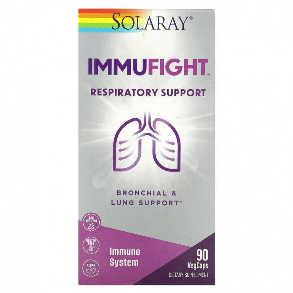   Solaray, ImmuFight,   , 90 VegCaps   -     , -  