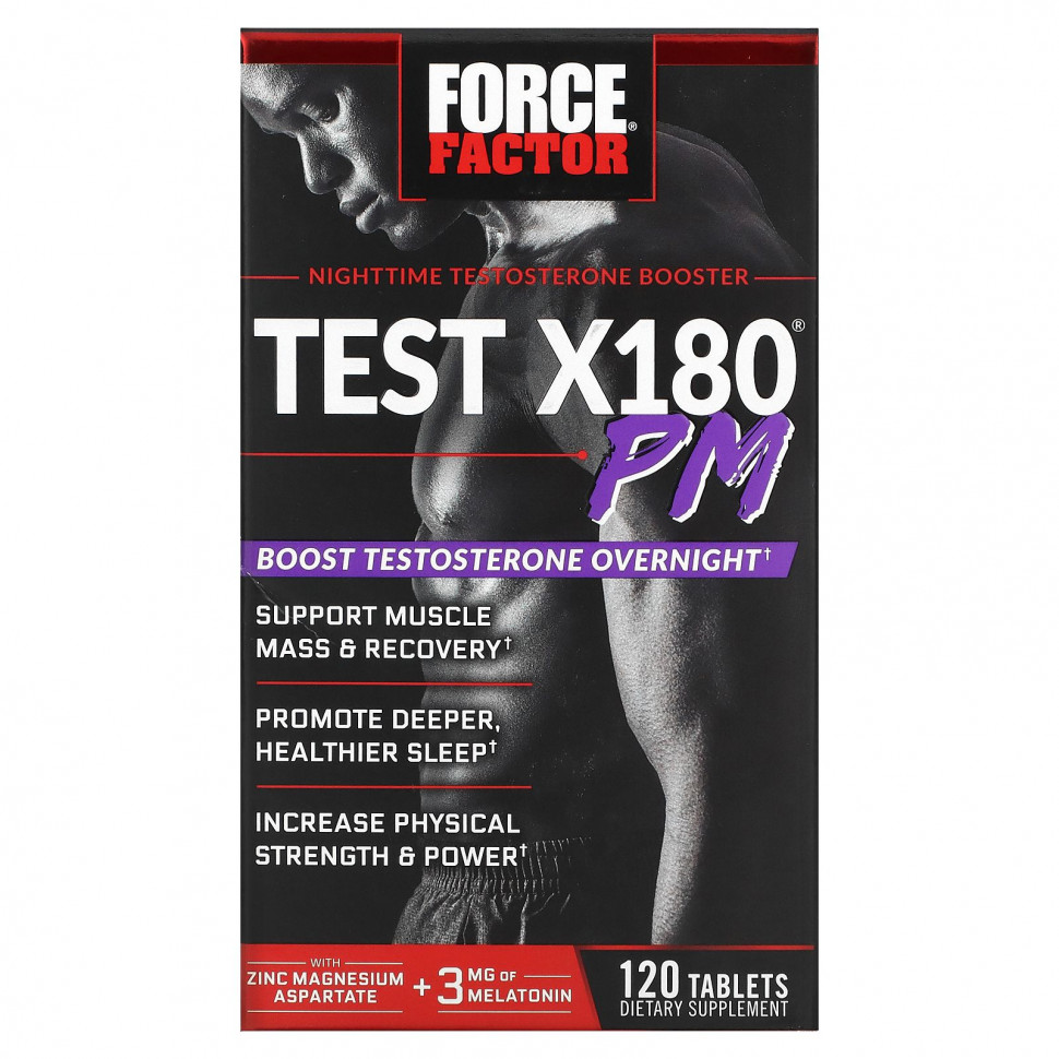   Force Factor, Test X180 PM,   , 120    -     , -  