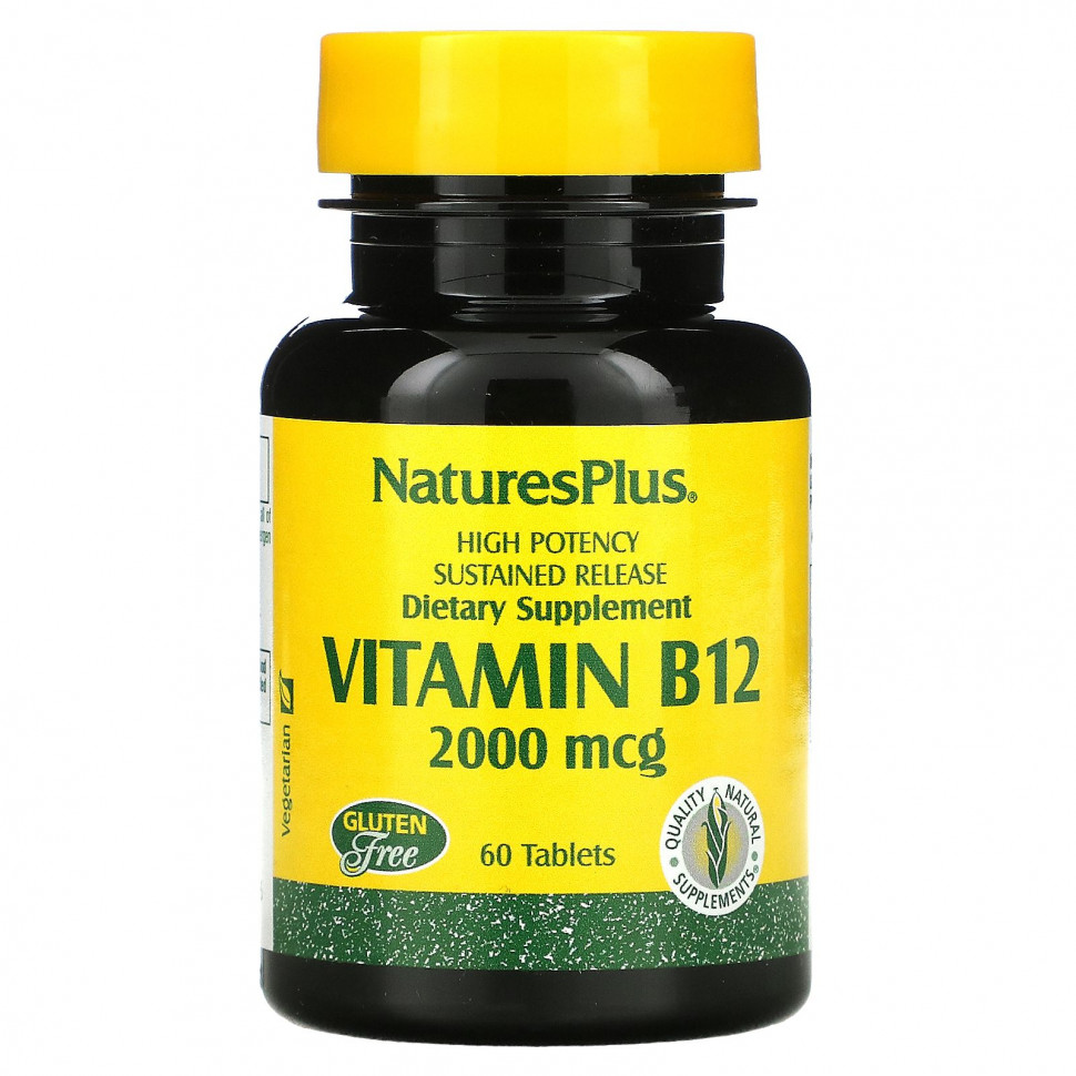   NaturesPlus,  B12, 2000 , 60    -     , -  