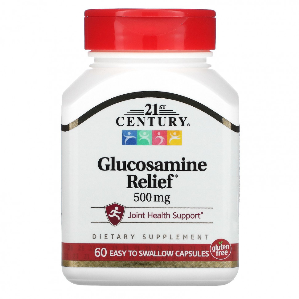   21st Century, Glucosamine Relief, 500 , 60 ,      -     , -,   