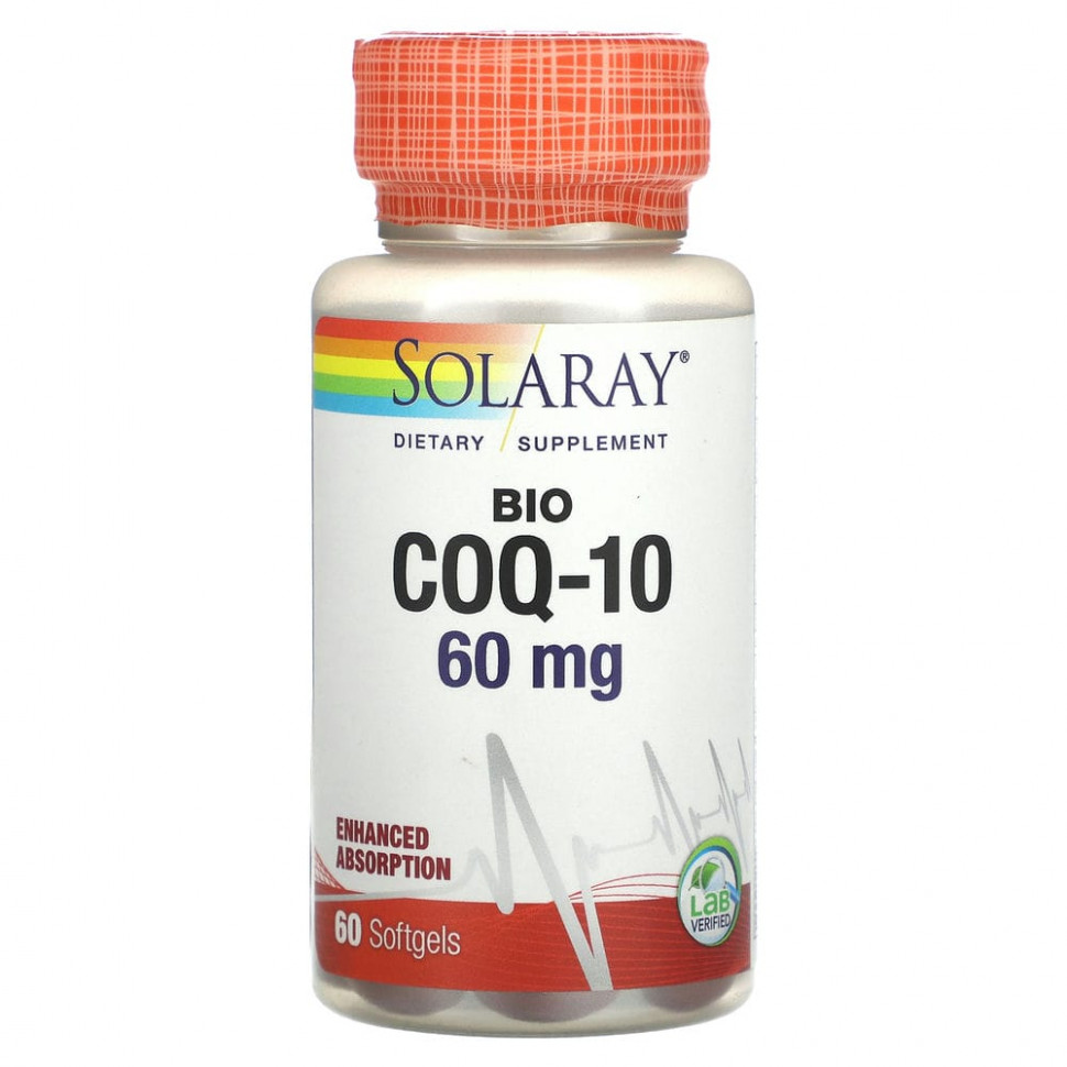  Solaray, Bio CoQ-10, 60 , 60    IHerb ()