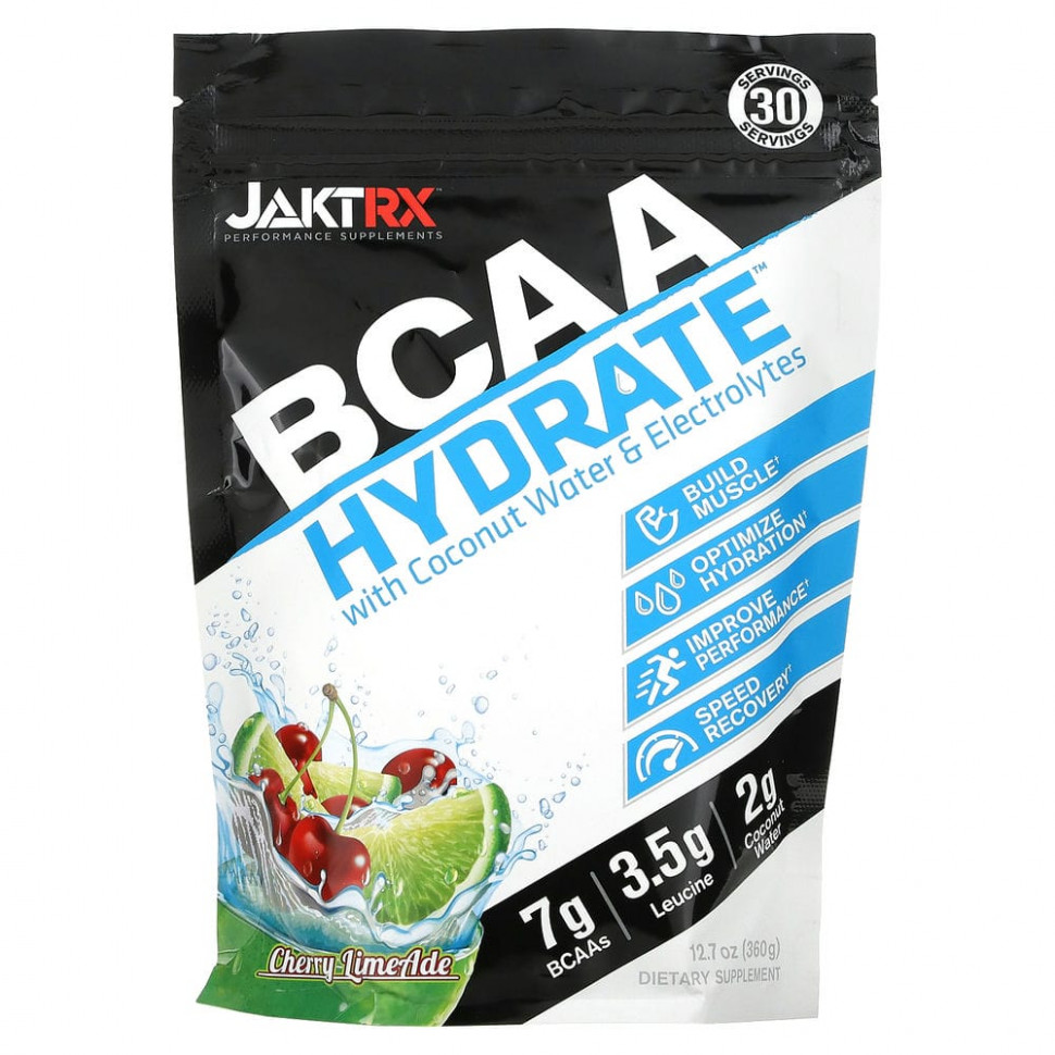   JAKTRX, BCAA Hydrate     ,  , 360 (12,7 )   -     , -  