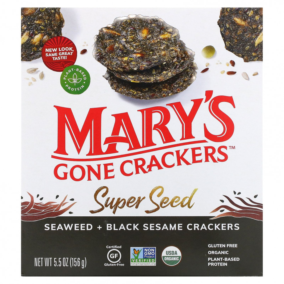   Mary's Gone Crackers, Super Seed,  ,    , 155  (5,5 )   -     , -  