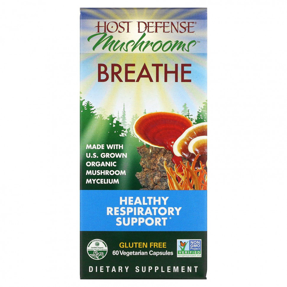   Fungi Perfecti, Host Defense, Breathe,      , 60     -     , -,   