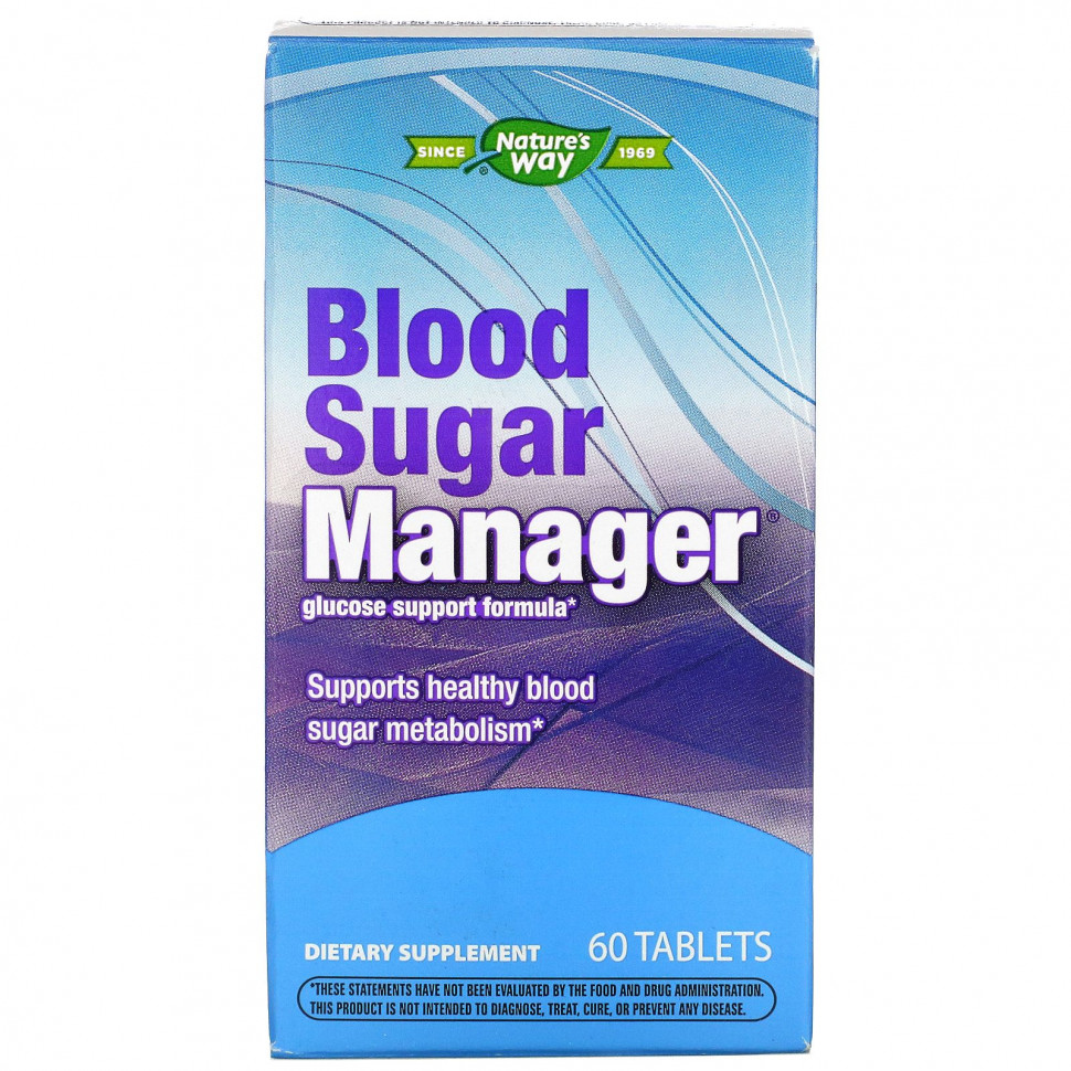  Nature's Way, Blood Sugar Manager, 60   IHerb ()