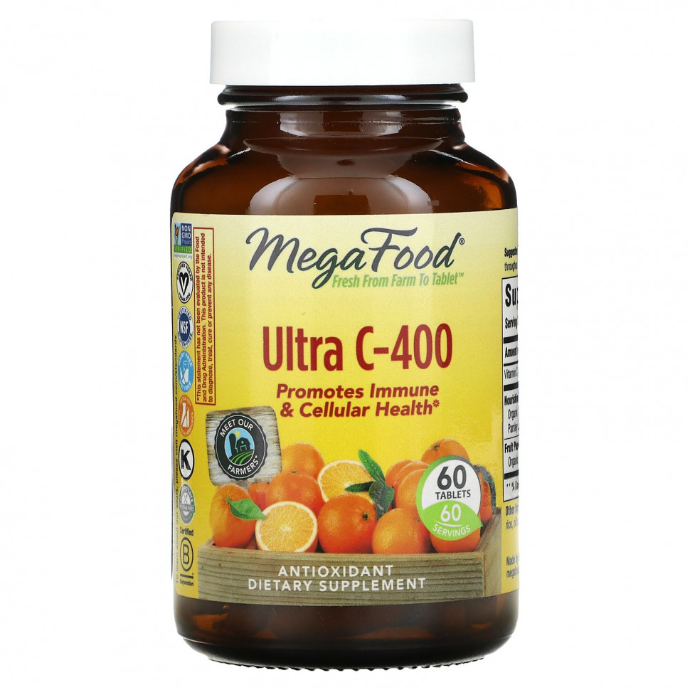   MegaFood, Ultra C-400, 60    -     , -  