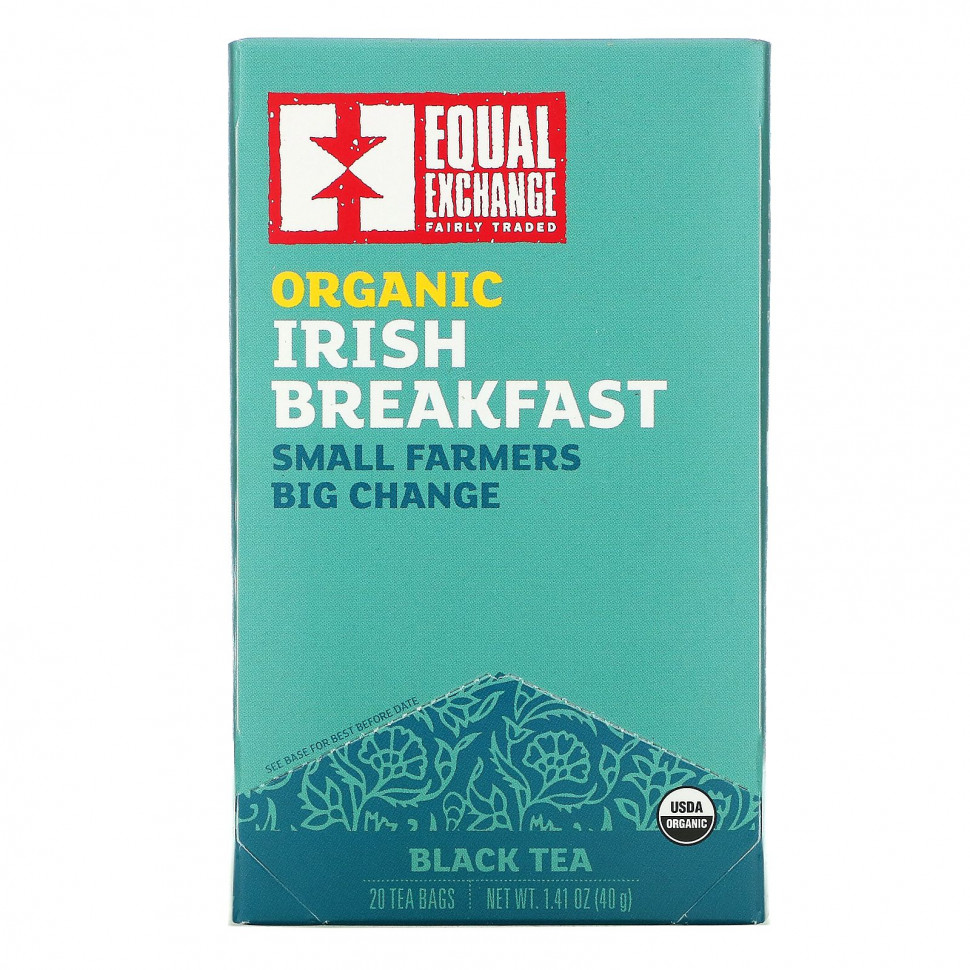   Equal Exchange, Organic Irish Breakfast,  , 20  , 40  (1,41 )   -     , -  