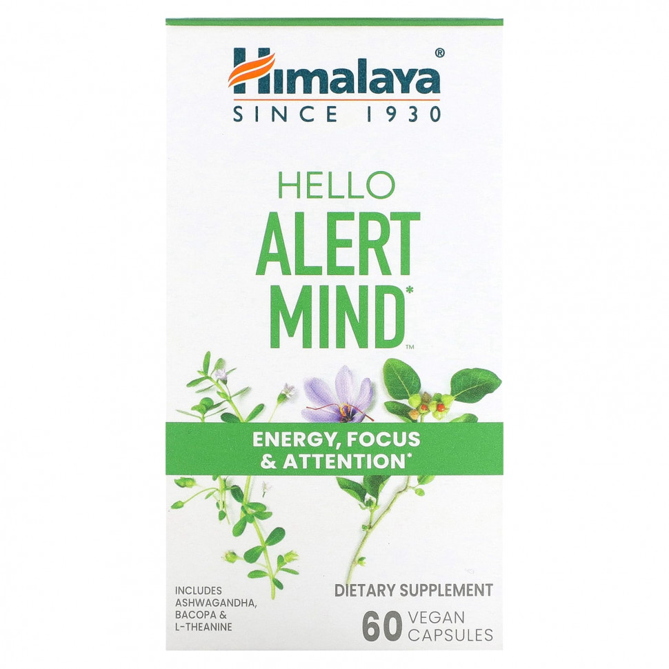   Himalaya, Hello Alert Mind, 60     -     , -  