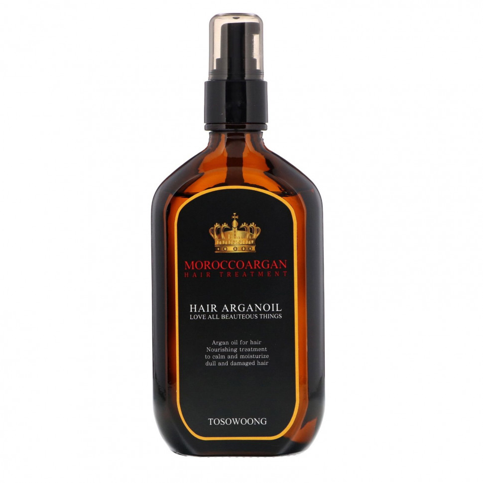   Tosowoong, Morocco Argan Hair Oil, 100 ml   -     , -  