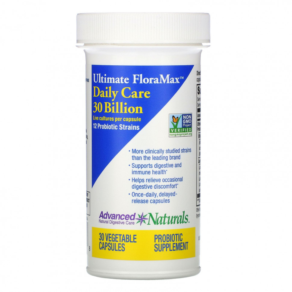   Advanced Naturals, Ultimate FloraMax,  , 30 , 30     -     , -  