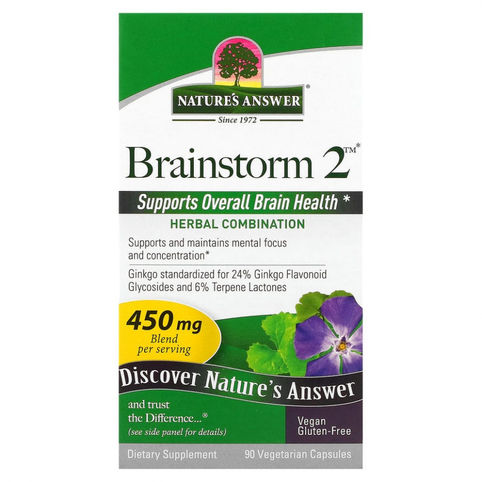   Nature's Answer, Brainstorm 2,  , 450 , 90     -     , -  