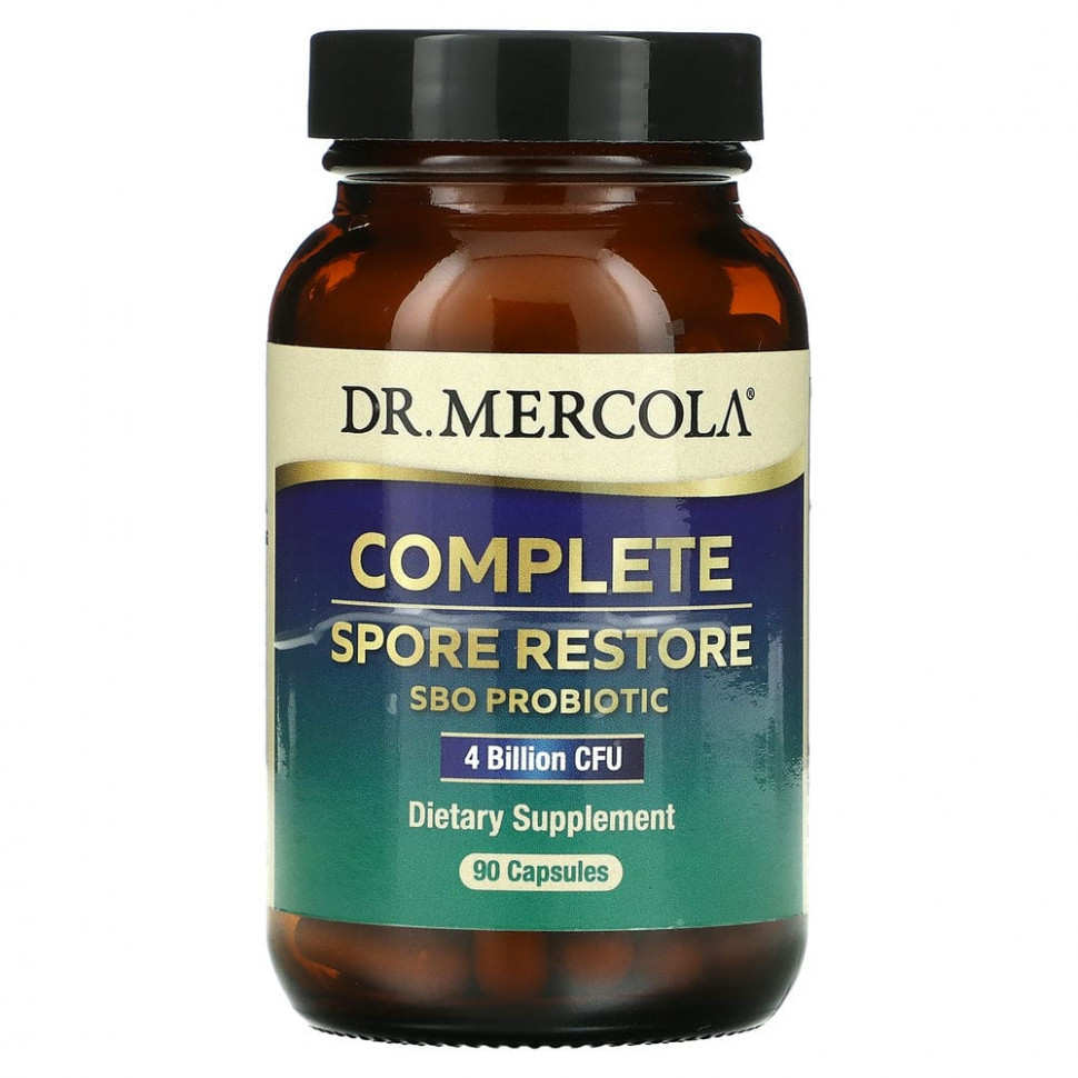   Dr. Mercola, Complete Spore Restore, 4  , 90    -     , -  