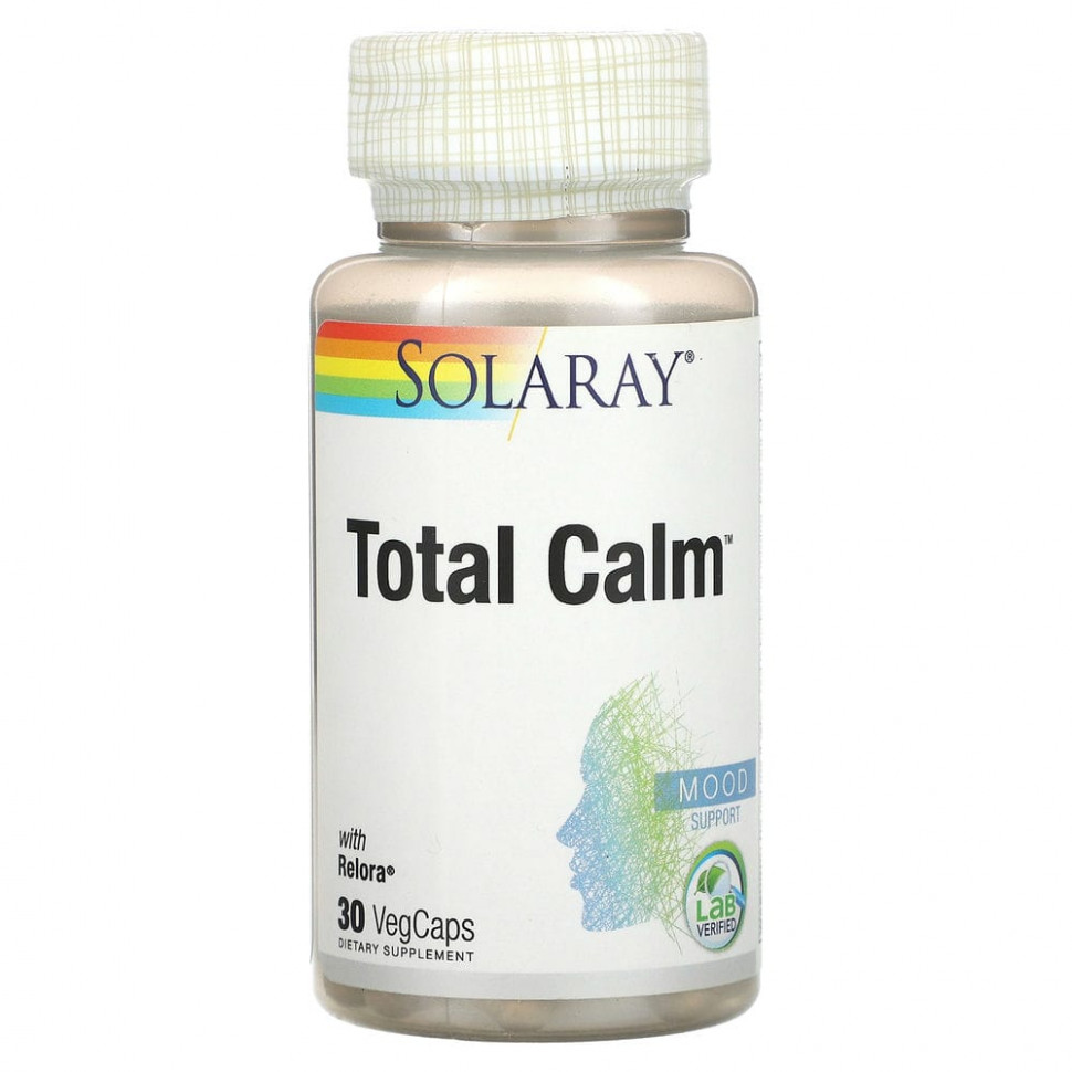   Solaray, Total Calm with Relora, 30     -     , -  