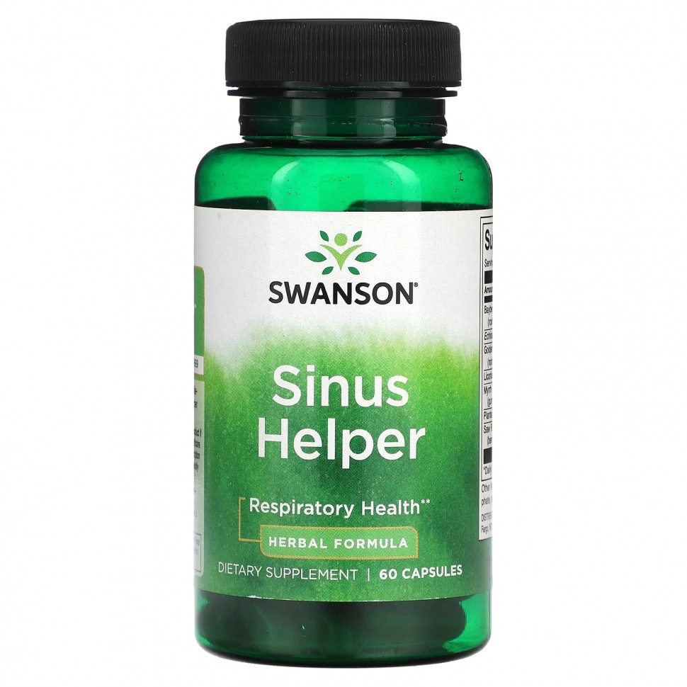   Swanson, Sinus Helper, 60    -     , -  