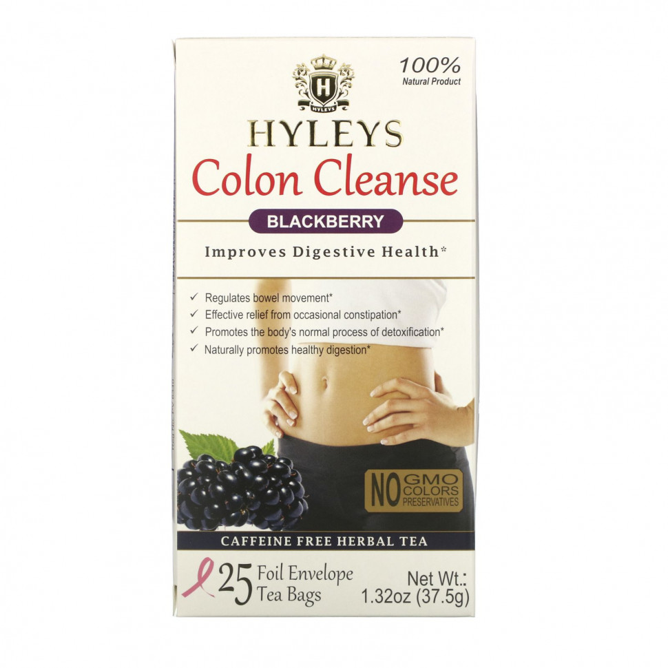   Hyleys Tea, Colon Cleanse, ,   25, 37,5  (1,32 )   -     , -  