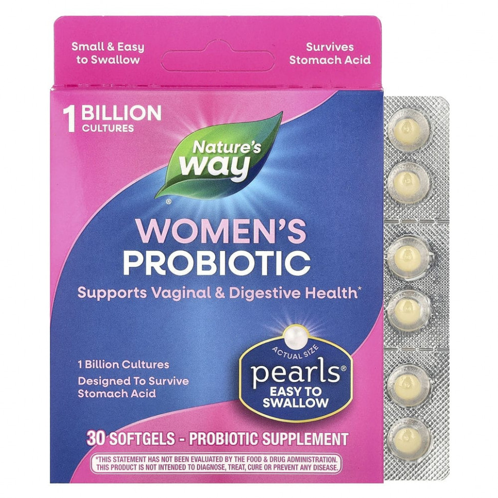   Nature's Way, Probiotic Pearls  ,     , 30      -     , -  