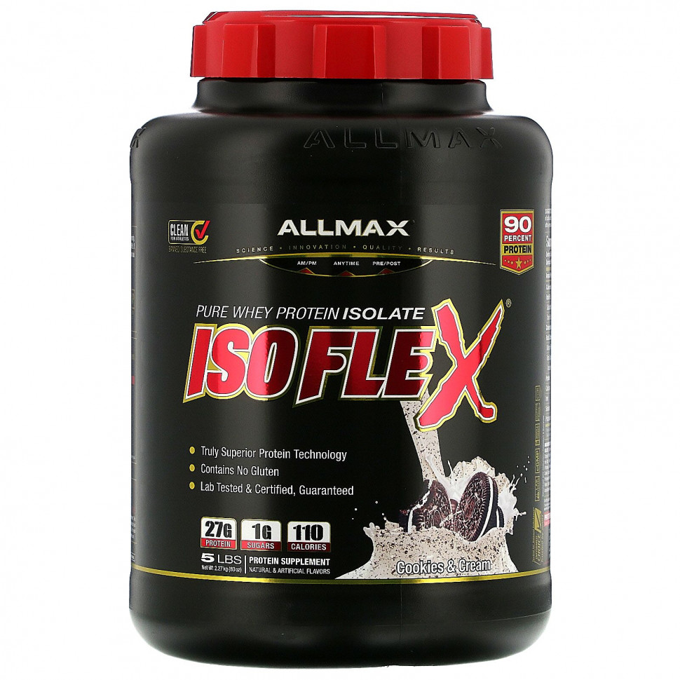   ALLMAX Nutrition, Isoflex, 100%     (  ,  ),     , 2,27  (5 )   -     , -  