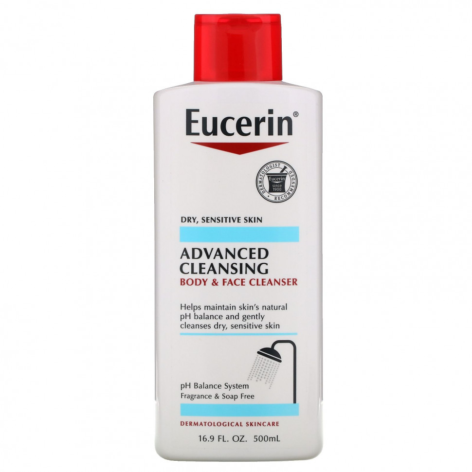   Eucerin, Advanced Cleansing,      ,  , 500  (16,9  )   -     , -  