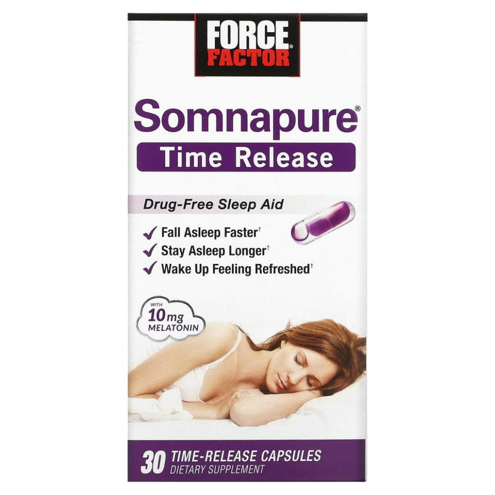   Force Factor, Somnapure,    , 10 , 30       -     , -,   