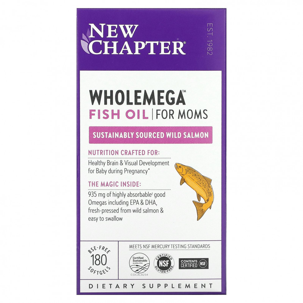   New Chapter,   Wholemega  , 180    -     , -,   