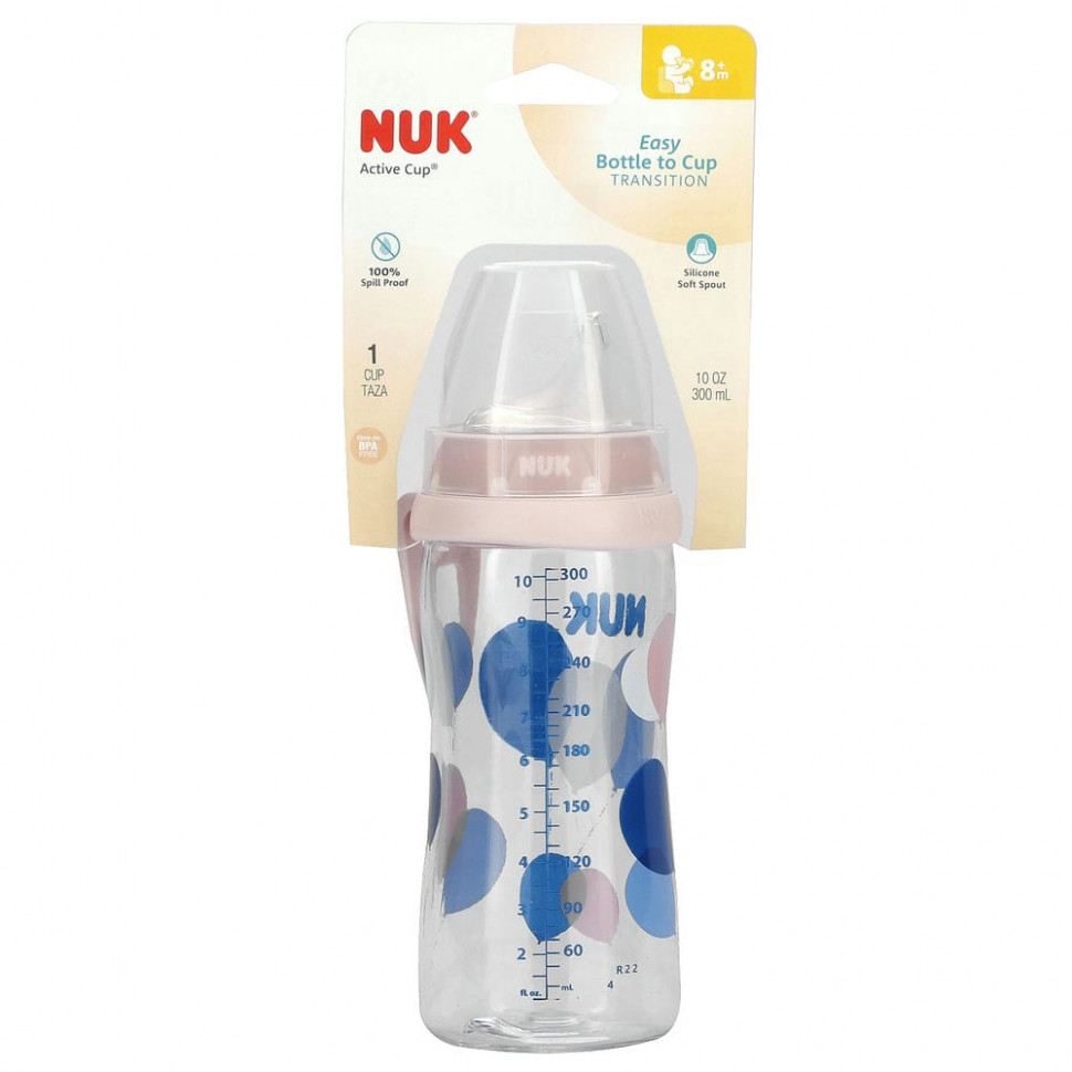   NUK, Active Cup,    8 , , 300  (10 )   -     , -  