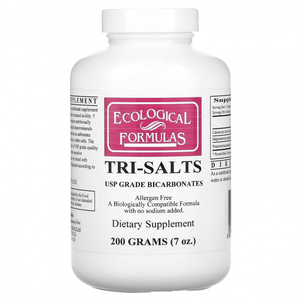   Ecological Formulas, Tri-Salts, 200  (7 )   -     , -  