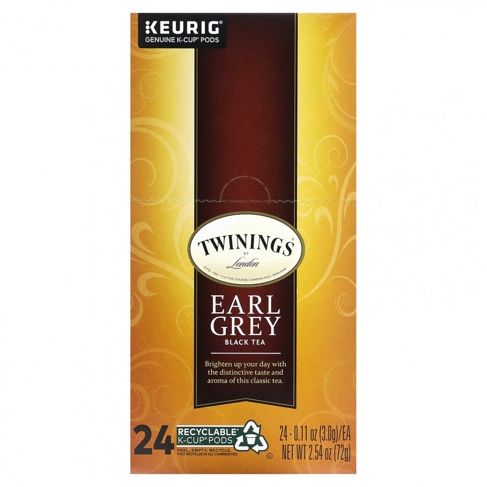   Twinings,   Earl Grey, 24 K-,  3  (0,11 )   -     , -  