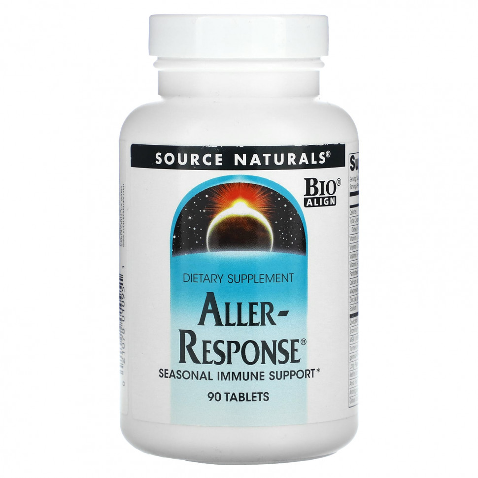   Source Naturals, Aller-Response`` 90    -     , -  