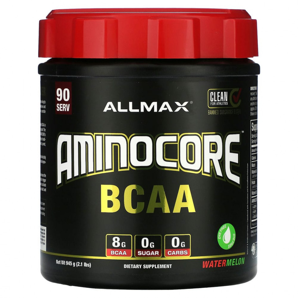   ALLMAX, AMINOCORE BCAA, , 945  (2,1 )   -     , -  