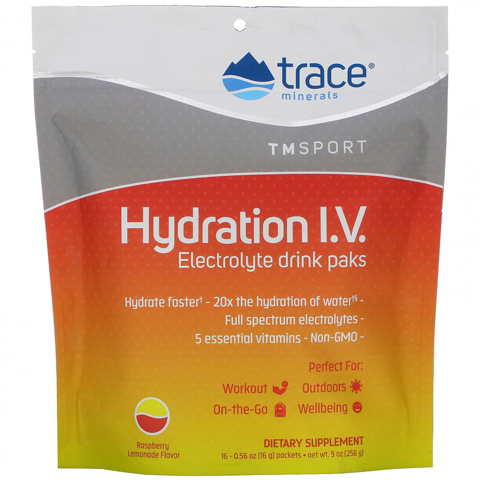  Trace Minerals , Hydration IV,     , - , 16   0,56  (16 )   IHerb ()