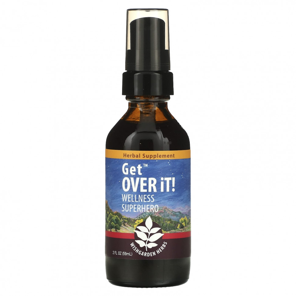   WishGarden Herbs, Get Over It, Wellness Superhero, 59  (2 . )   -     , -  