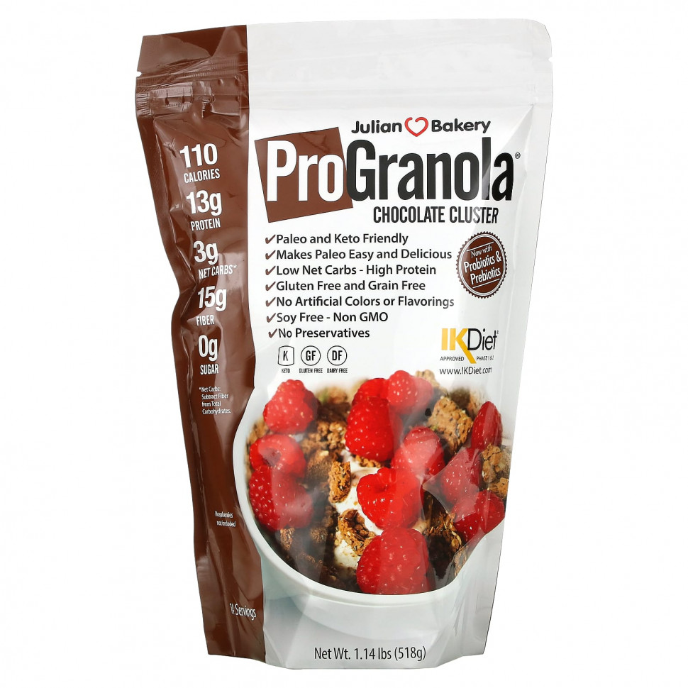   Julian Bakery, ProGranola,  , 518  (1,14 )   -     , -,   