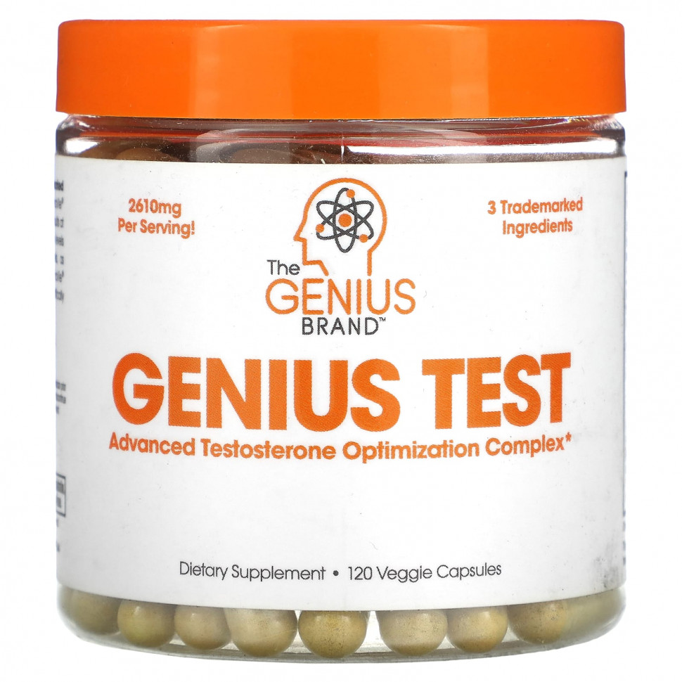  The Genius Brand, Genius Test,      , 120    IHerb ()