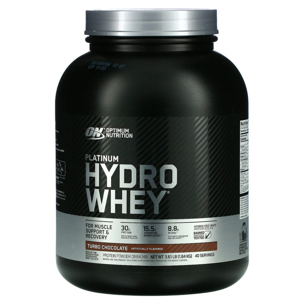   Optimum Nutrition, Platinum Hydro Whey,    , -, 1,64  (3,61 )   -     , -  