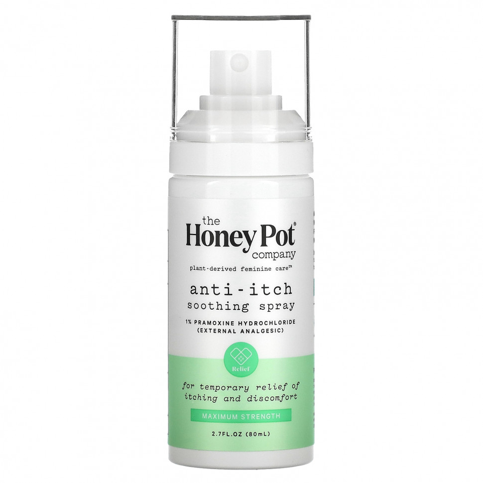   The Honey Pot Company, Anit-Itch Soothing Spray, 2.7 fl oz (80 ml)   -     , -  