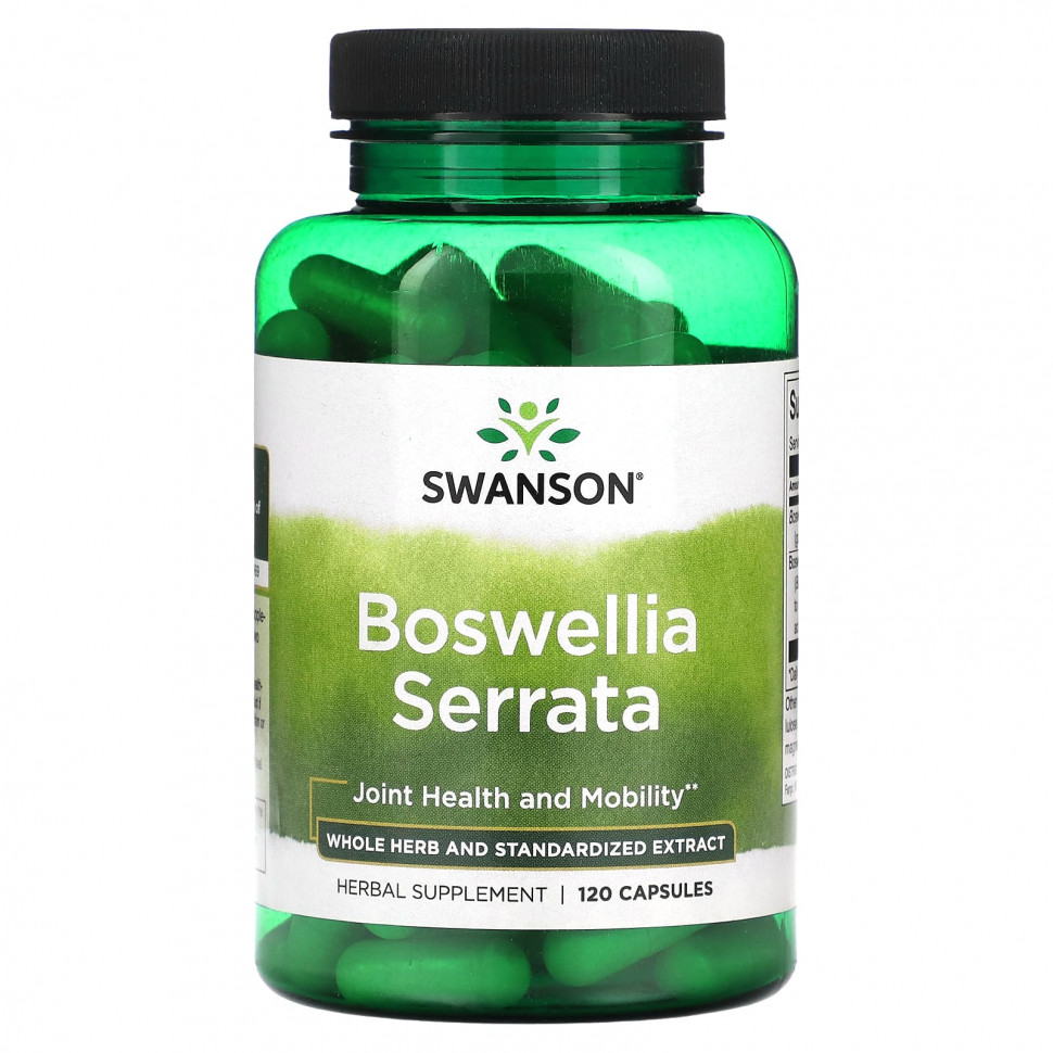  Swanson, Boswellia serrata, 120   IHerb ()