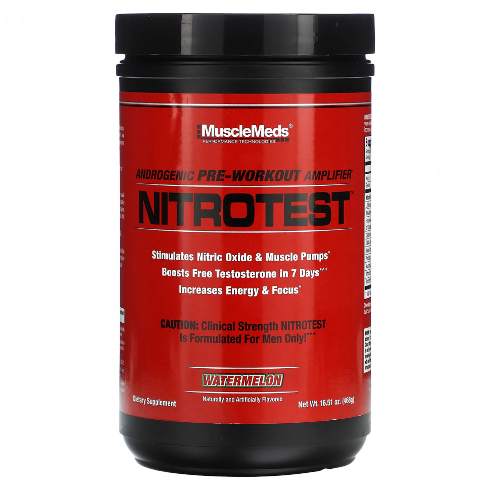   MuscleMeds, Nitrotest,   , , 468  (16,51 )   -     , -  