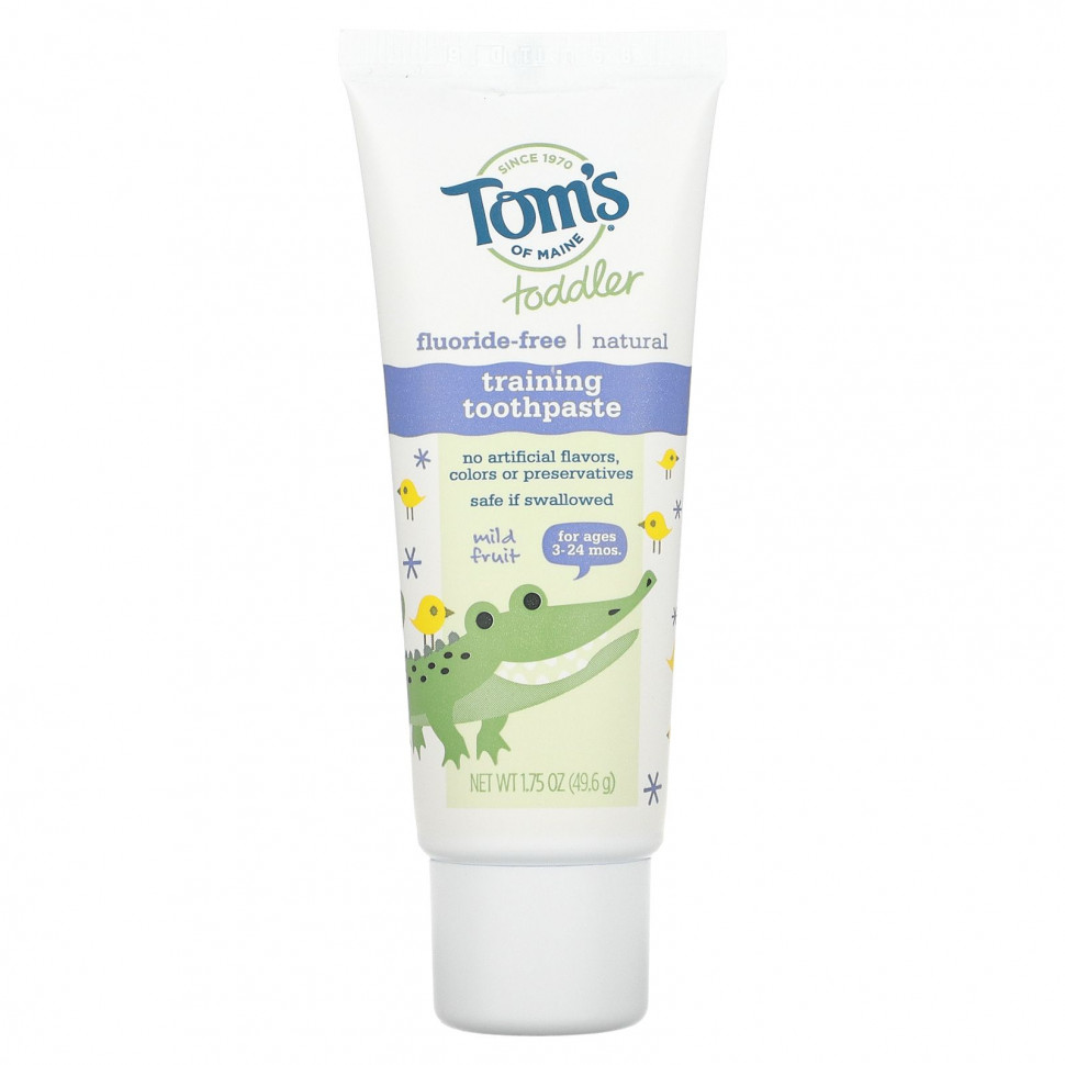   Tom's of Maine, Toddler,     ,  ,    3  24 ,  , 49,6  (1,75 )   -     , -  