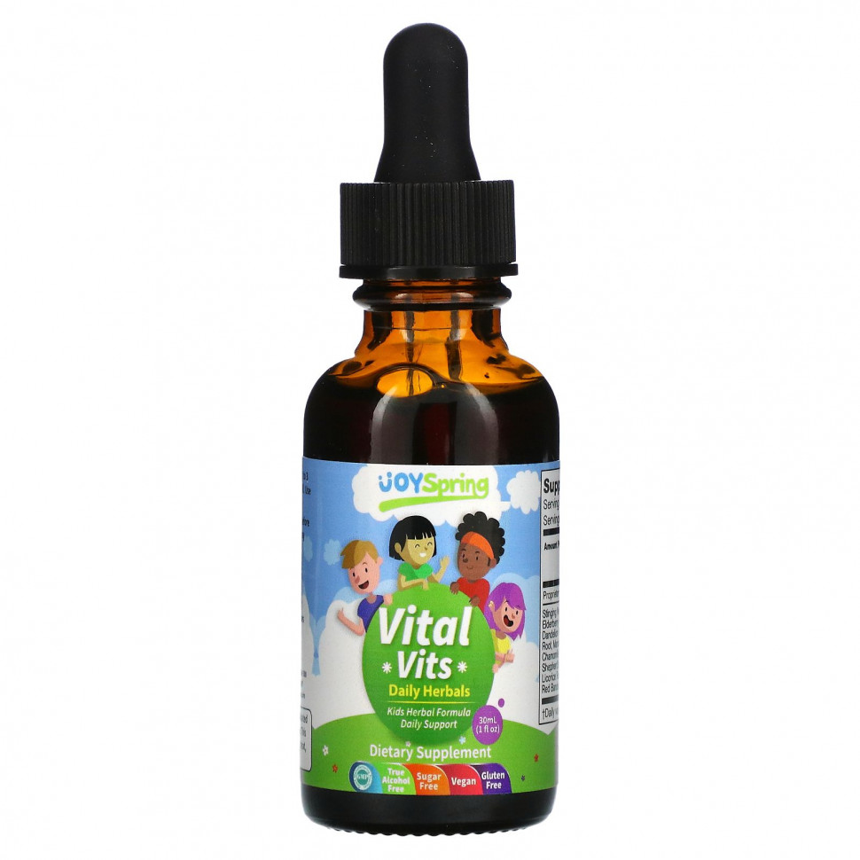  JoySpring, Vital Vits, Daily Herbals, 1   (30 )  IHerb ()