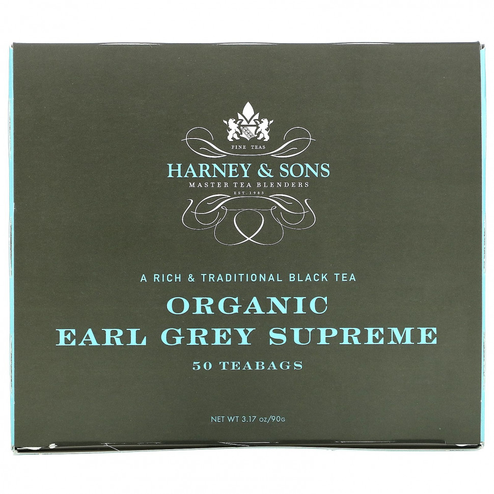   Harney & Sons, A Rich & Traditional Black Tea,  Earl Grey Supreme, 50  , 3,17  (90 )   -     , -  