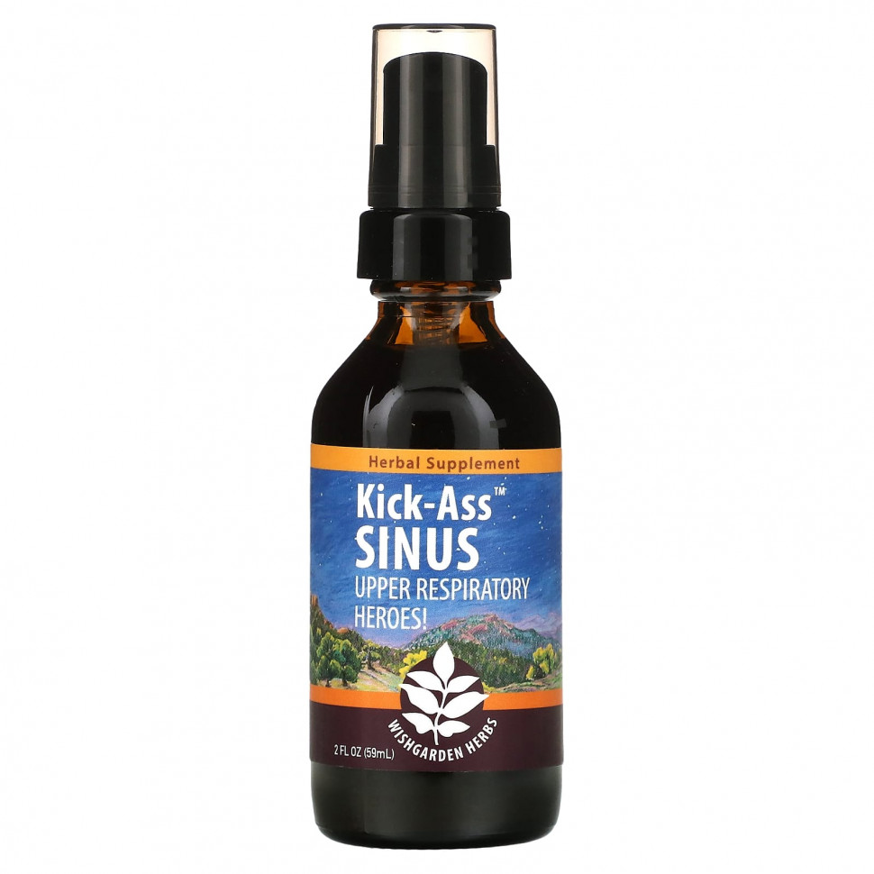   WishGarden Herbs, Kick-Ass Sinus, 59  (2 . )   -     , -  