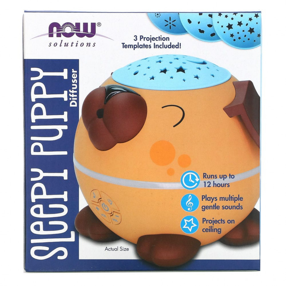   NOW Foods, Solutions, Sleepy Puppy Diffuser, 1 Diffuser   -     , -  