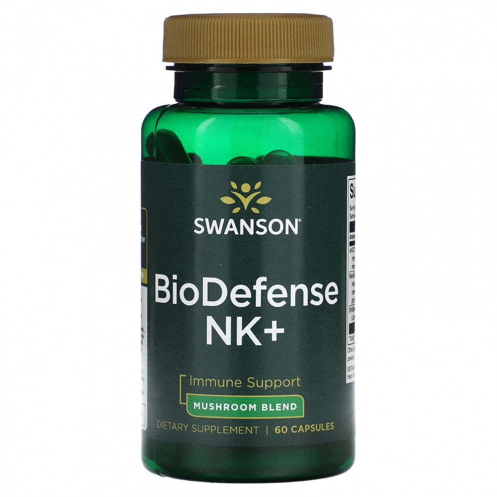   Swanson, BioDefense NK +, 60    -     , -,   