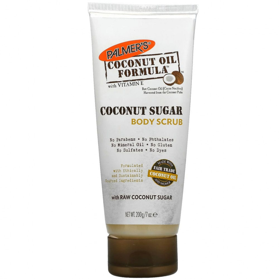   Palmer's, Coconut Sugar Body Scrub, 7 oz (200 g)   -     , -  