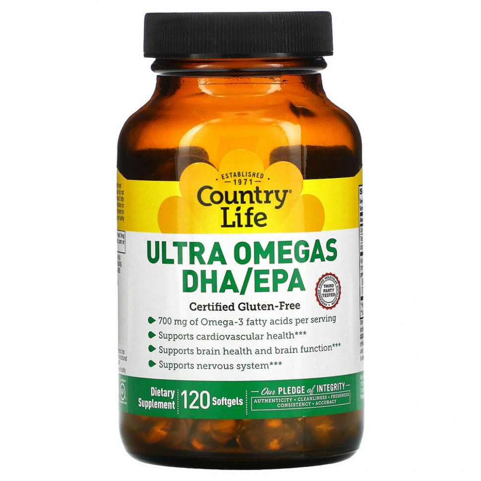   Country Life, Ultra Omegas /, 120    -     , -  