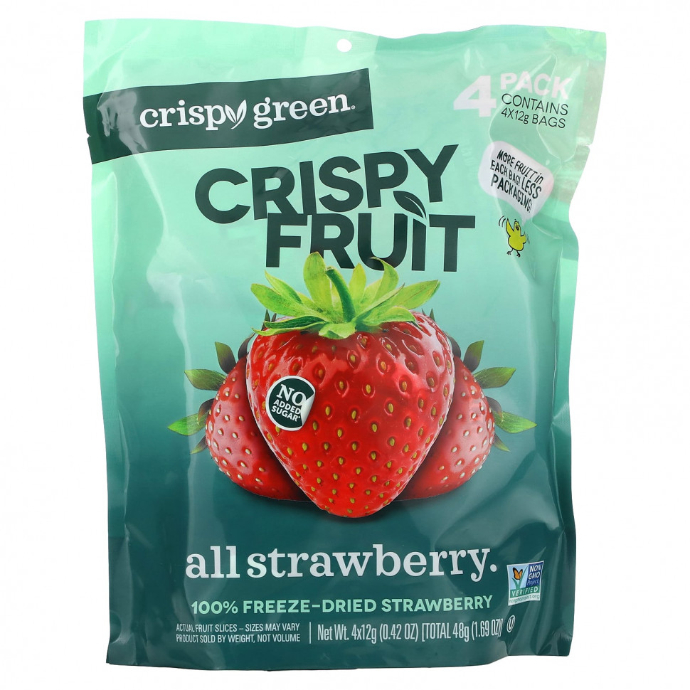   Crispy Green, Crispy Fruit,   , 4   12  (0,42 )   -     , -  