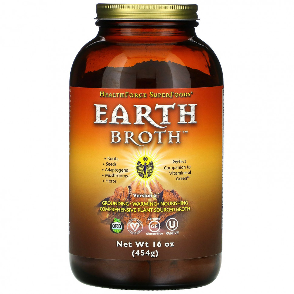   HealthForce Superfoods, Earth Broth,  ,  5, 454  (16 )   -     , -,   