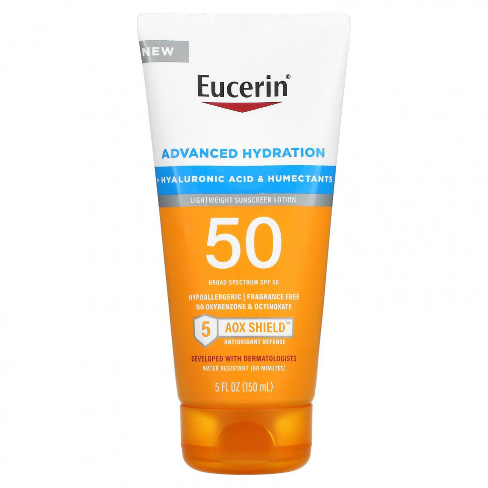   Eucerin, Advanced Hydration,   , SPF 50,  , 150  (5 . )   -     , -  