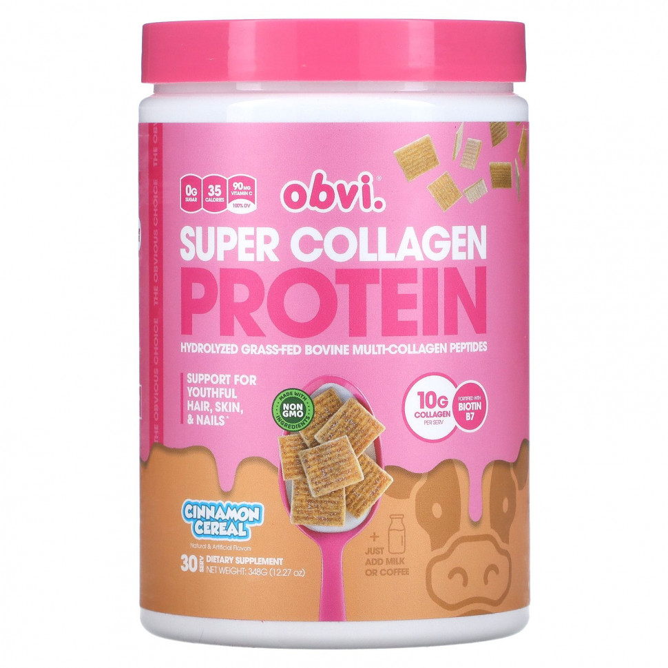   Obvi, Super Collagen Protein,   , 348  (12,27 )   -     , -  