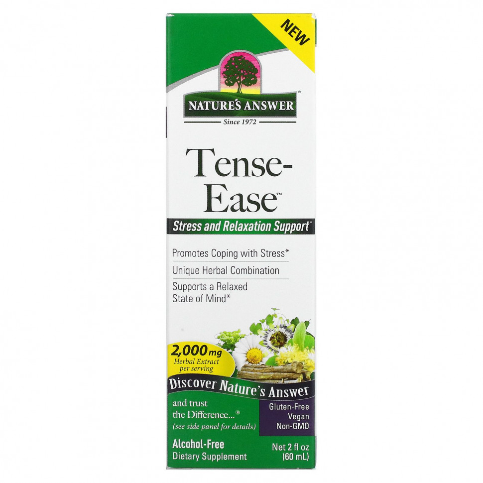   Nature's Answer, Tense-Ease,  , 2000 , 60  (2 . )   -     , -  